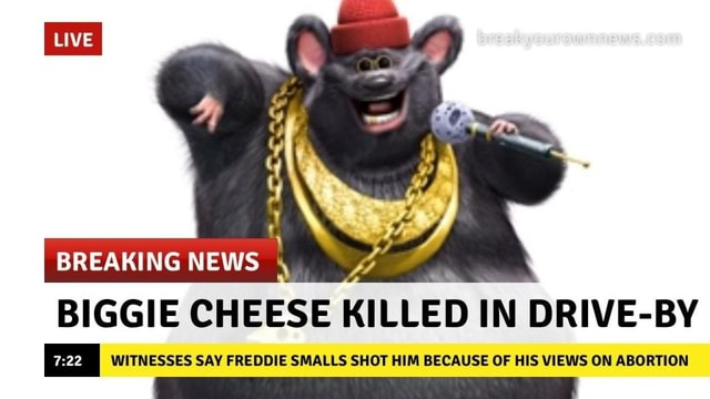 biggie cheese dies in driveby