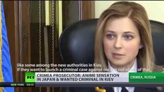 Blonde Bombshell: Crimea prosecutor Natalia Poklonskaya internet sensation & 'wanted' in Kiev