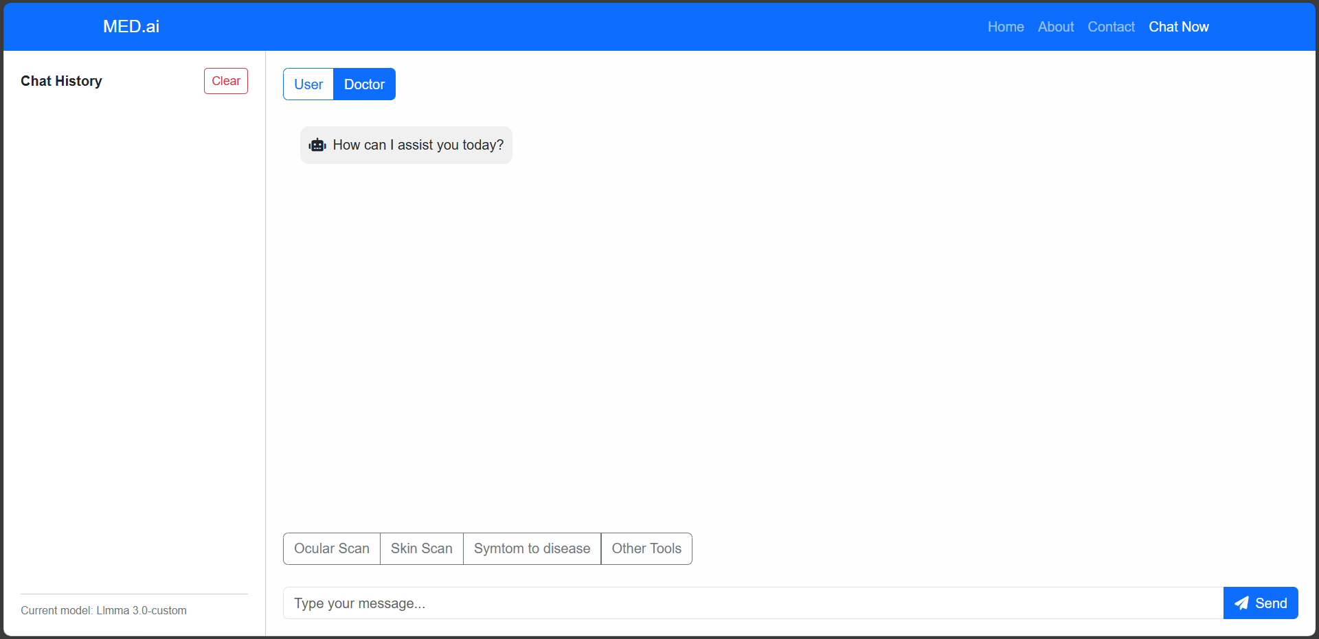 Chatbot Interface