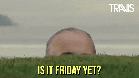 Is it Friday yet gif from giphy