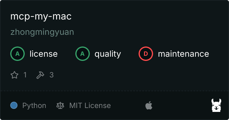 mcp-my-mac MCP server