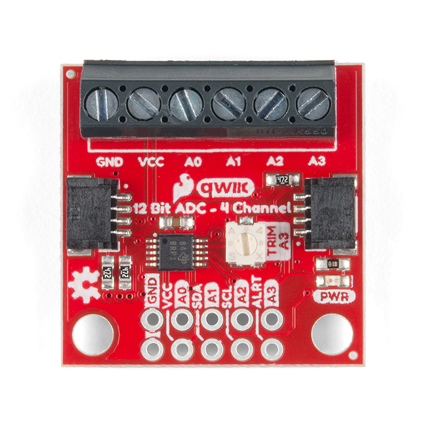 SparkFun Qwiic 12 Bit ADC - 4 Channel ADS1015