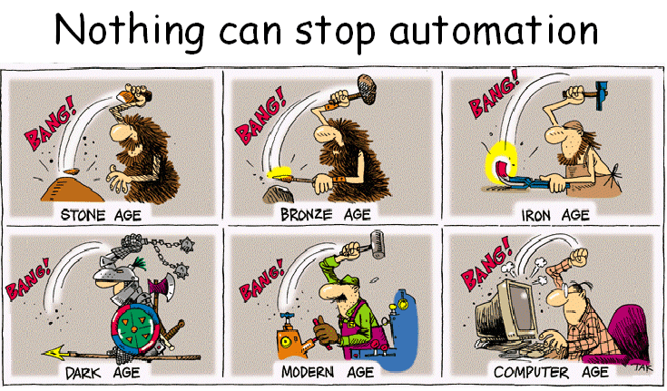 Automation cartoon