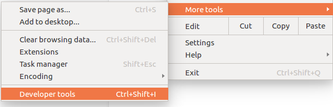 Chrome Developer Tools