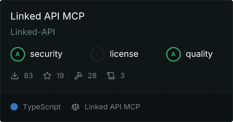 Linked API MCP server