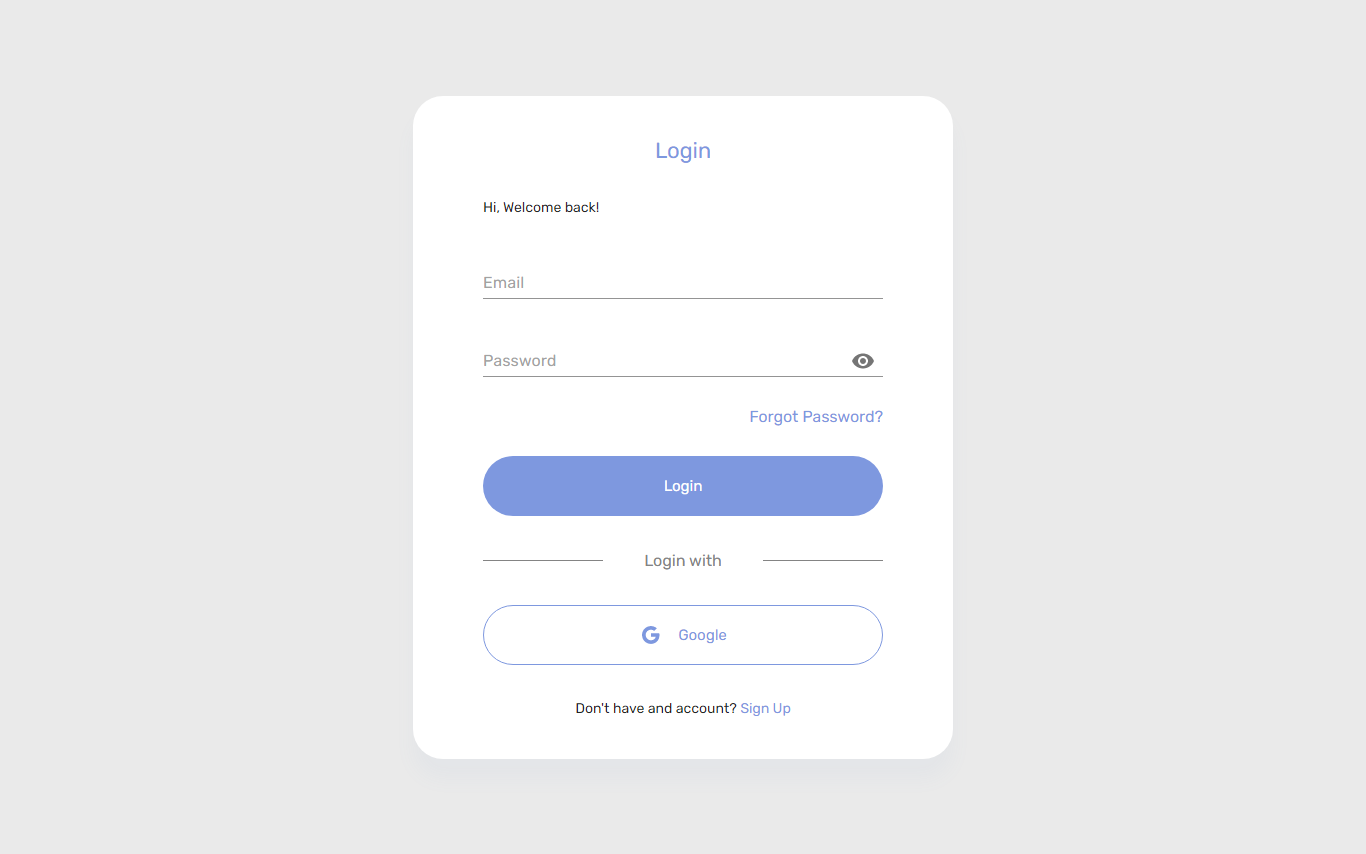 Login Page