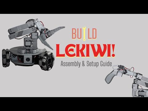 How to Assemble & Set Up LeKiwi (Mobile robot Tutorial)