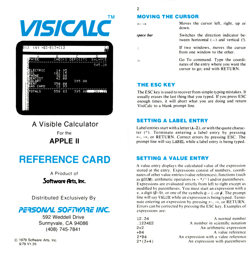 Reference Card