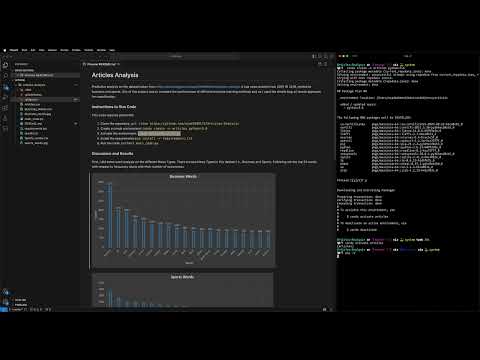 Video Instructions to Run Code