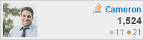profile for Cameron at Stack Overflow, Q&A for professional and enthusiast programmers