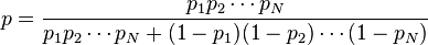 Bayes' theorem