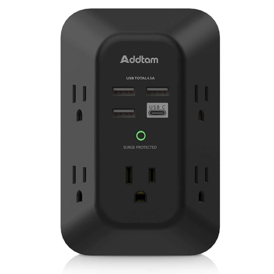 usb-wall-charger-surge-protector-addtam-5-outlet-extender-with-4-usb-charging-ports-1-usb-c-3-sided--1