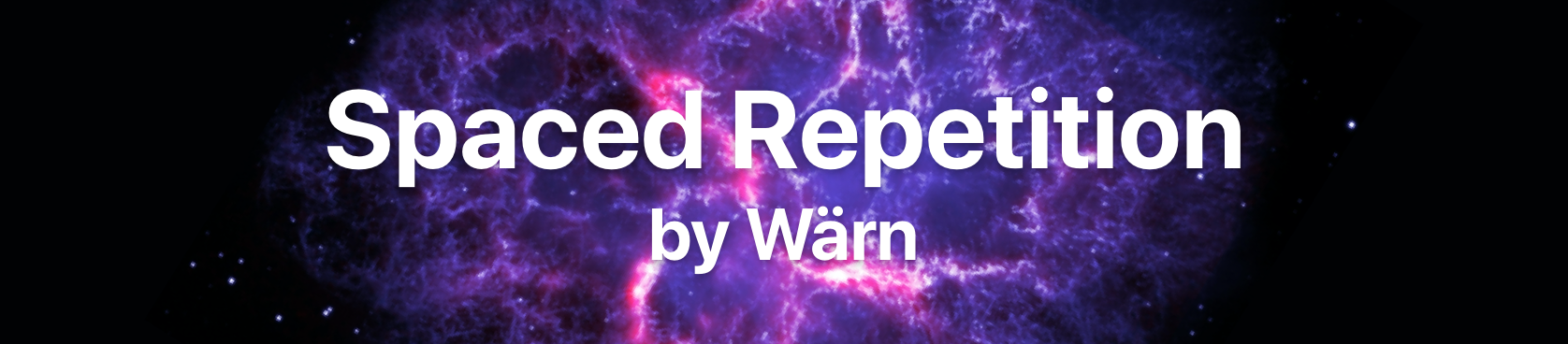 Spaced Repetition by Wärn