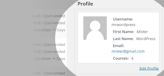 CoursePress - Instructors - Profile