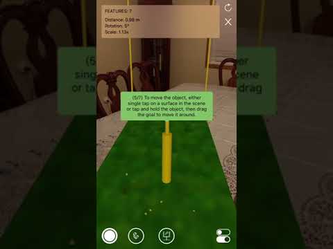 ARGoal - Virtual Goal Demo