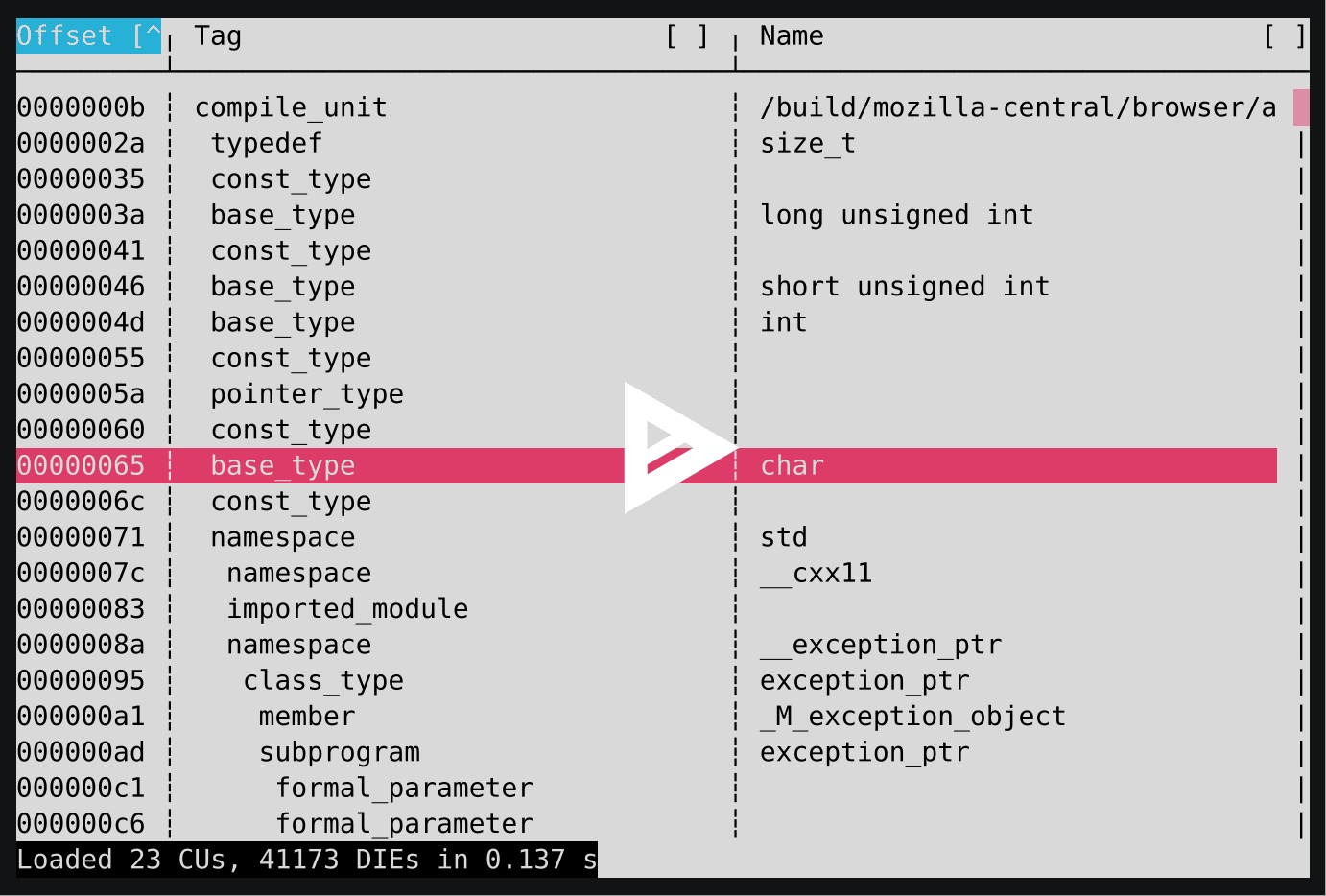 asciicast