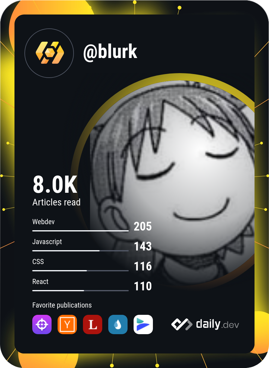 blurk's Dev Card