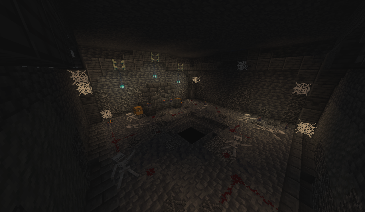 A ominous hole in the bedrock