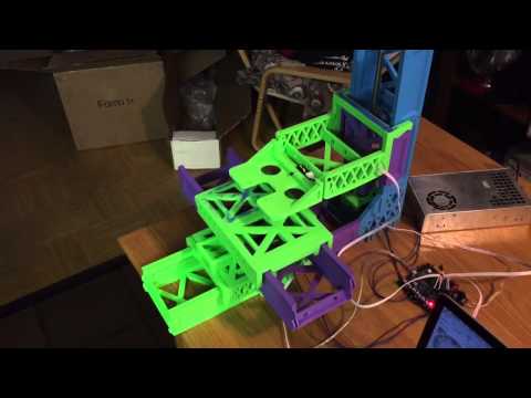 Snappy-RepRap Prototype Motion Test