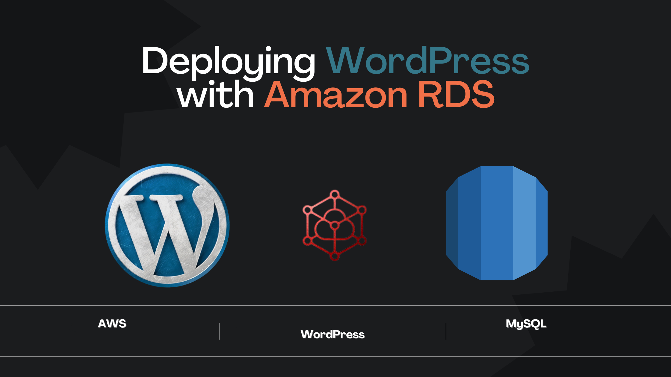 WordPress deployment with Amazon RDS