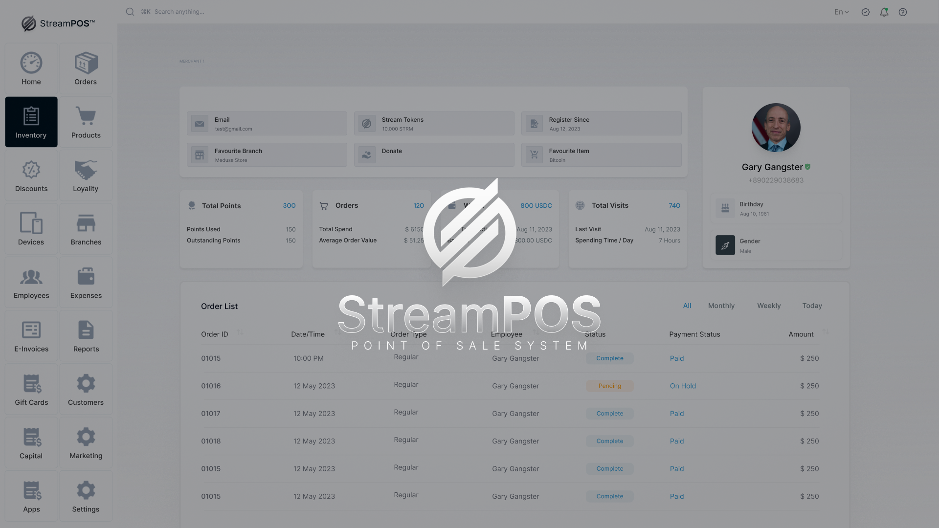 StreamPOS™ Logo