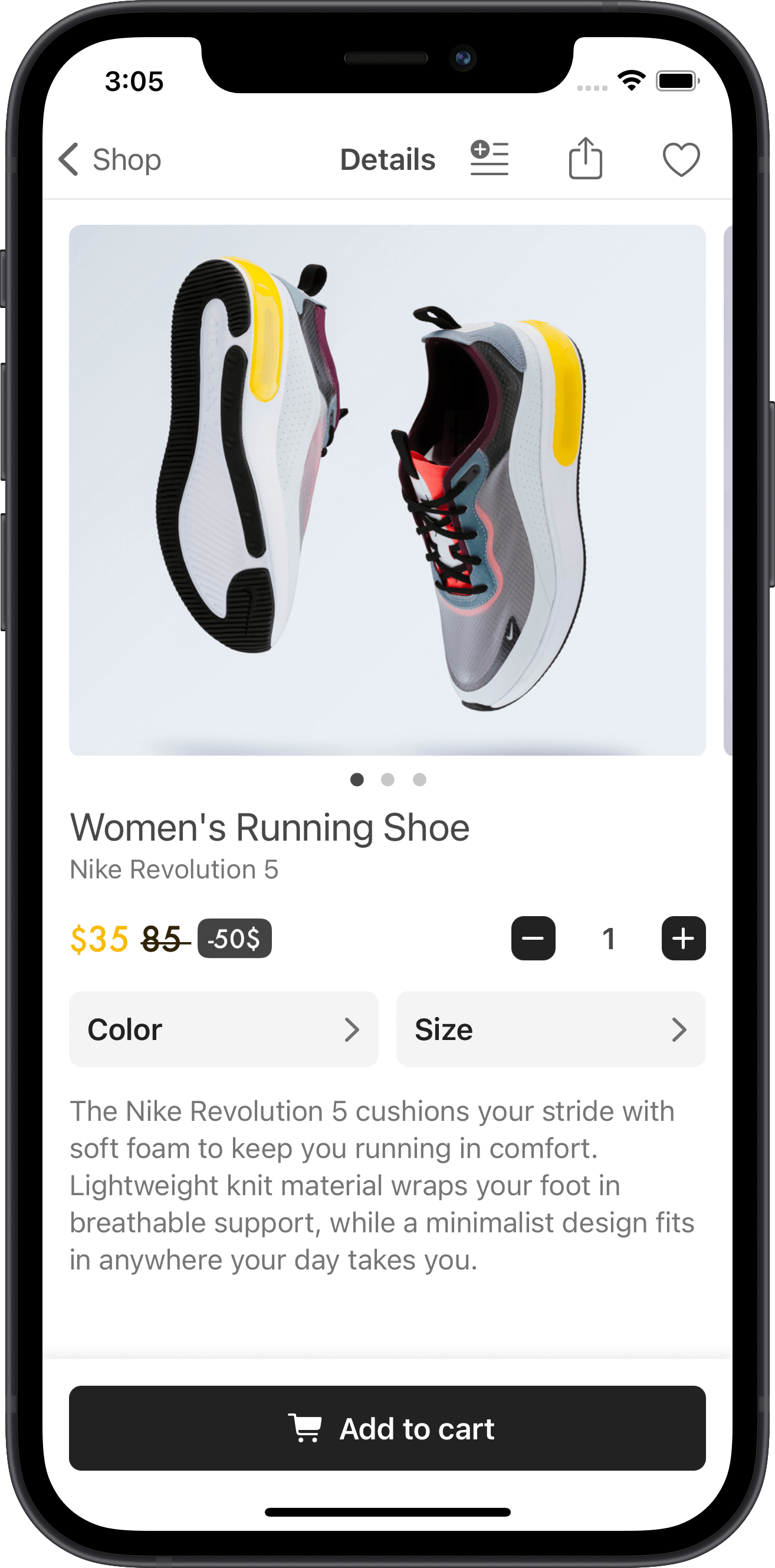 e-commerce, men, running shoes, nike