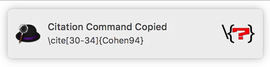 Citation Notification