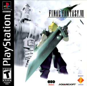 Box art for the US PlayStation version of Final Fantasy VII