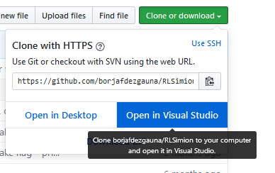 Clone from a web client