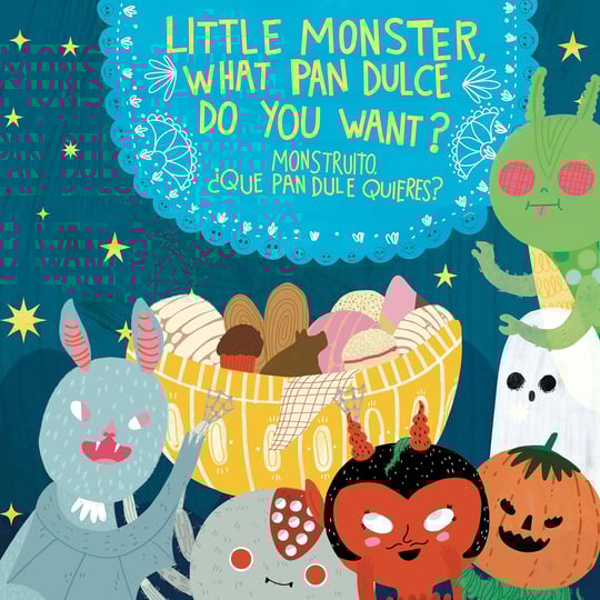 little-monster-what-pan-dulce-do-you-want-monstruito-qu--pan-dulce-quieres-book-1