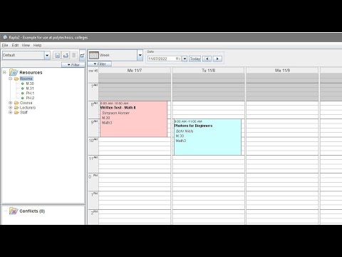 Rapla2: Foundations for Admins