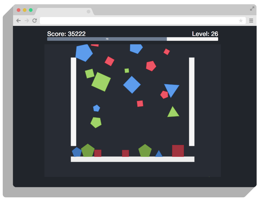 Screenshot of ShapePhysics