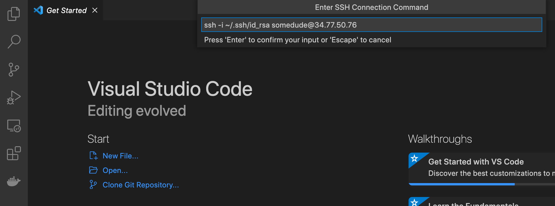 vscode-ssh-connection-command