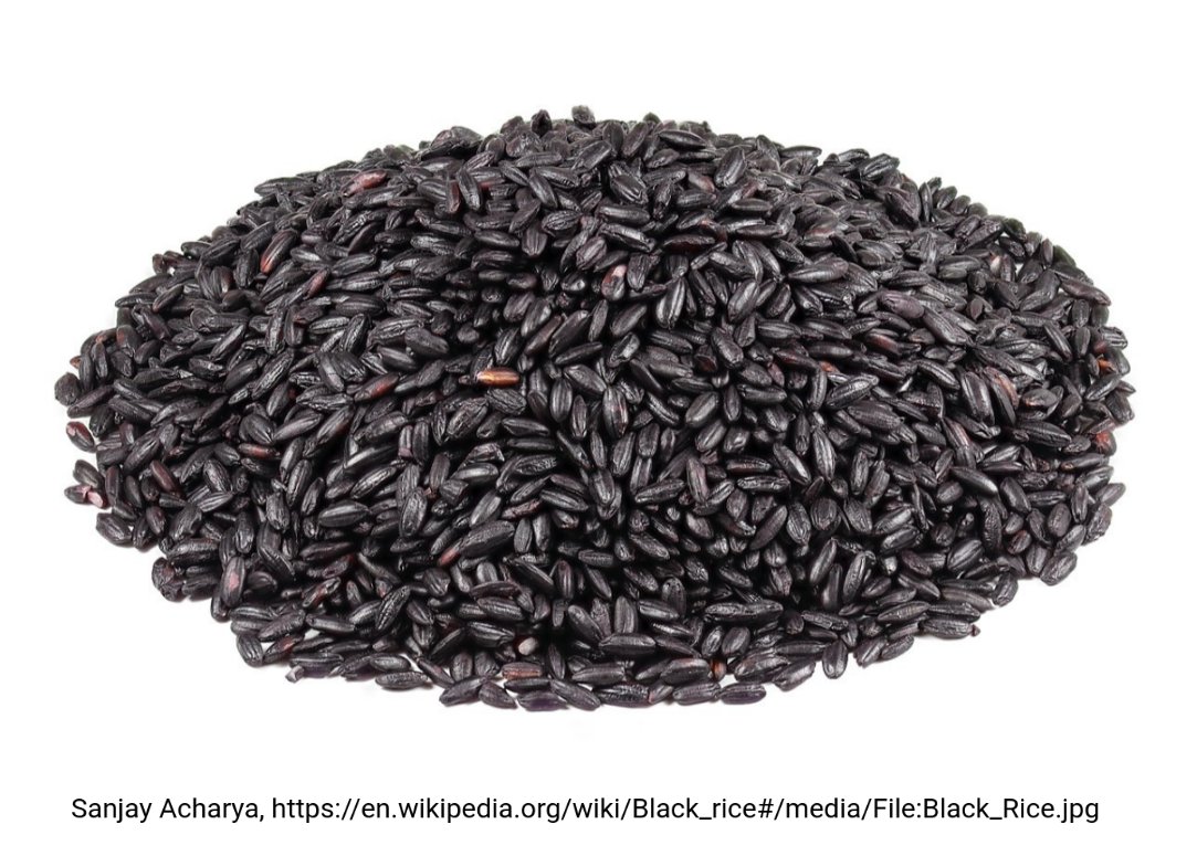 Black rice pigmentation (Tweet #35)