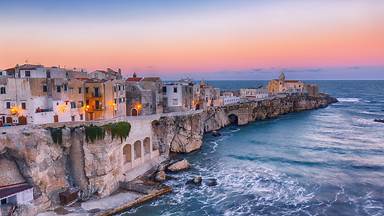 Vieste on the Gargano peninsula, Apulia, Italy (© Pilat666/Getty Images)