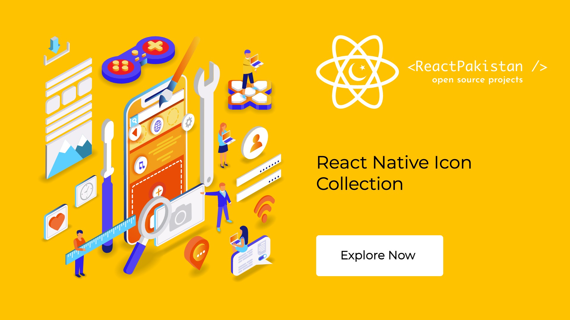 React Native Icon Collection - React Pakistan