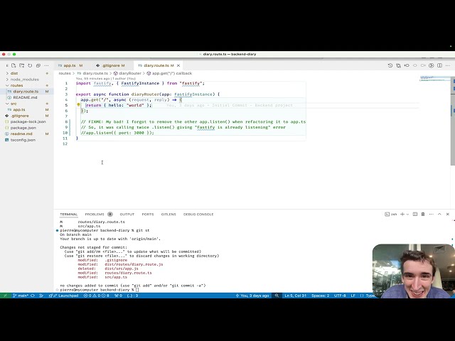 Build in Public - Handling Diary Entry Creation and Sync