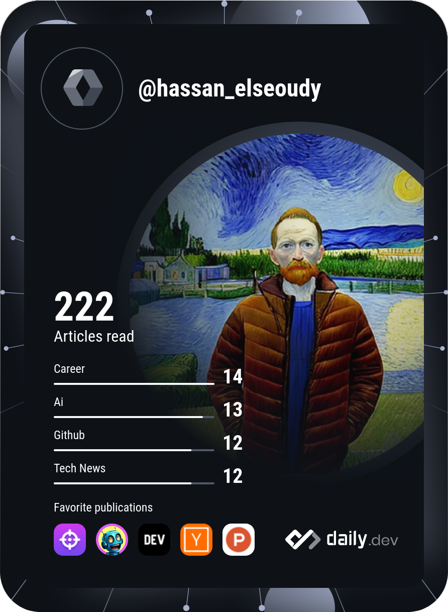 Hassan Elseoudy's Dev Card