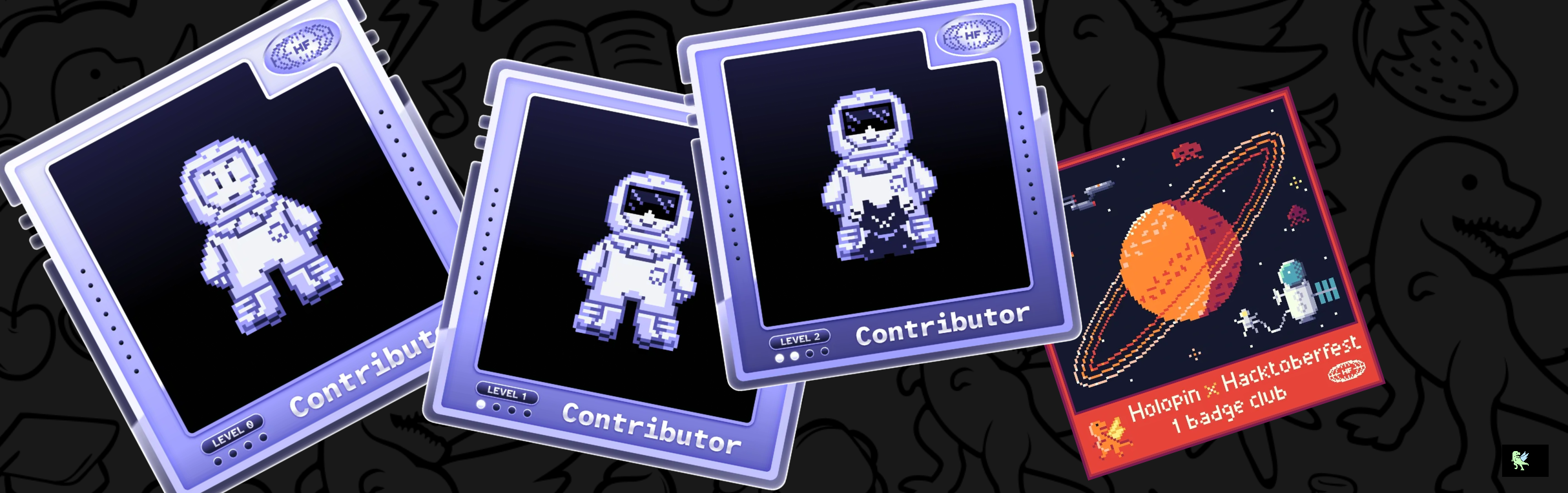 An image of @gouravng's Holopin badges, which is a link to view their full Holopin profile