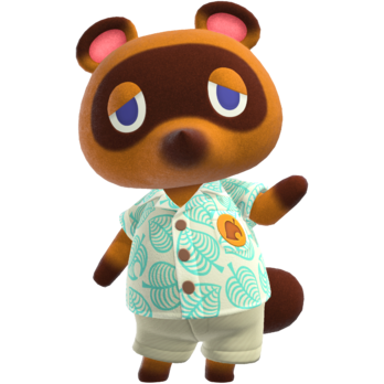 Tom Nook from Animal Crossing