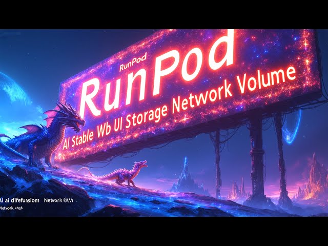 How To Use Storage Network Volume In RunPod & Latest Version Of Automatic1111 With All ControlNet