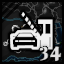 Achievement badge icon