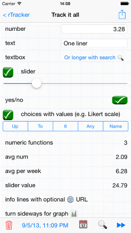 sample tracker