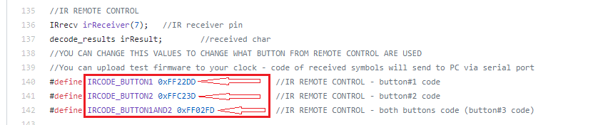 alt Remote control codes