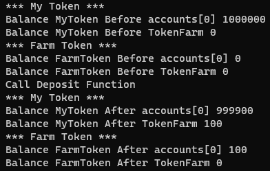 output of transferMyTokenToFarmToken.js