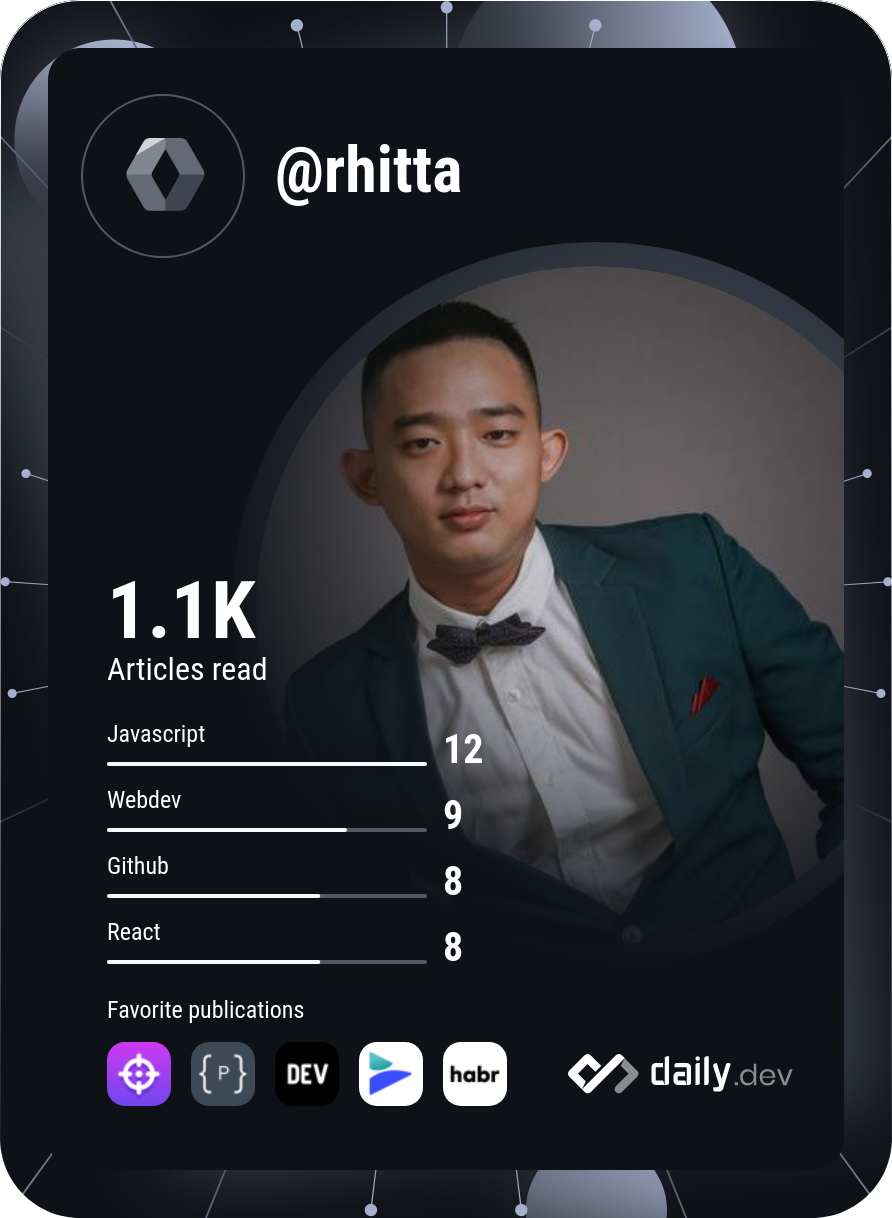 Minh Tran's Dev Card