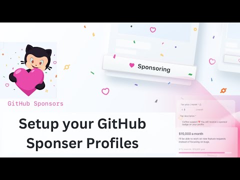 How to set up GitHub Sponsor