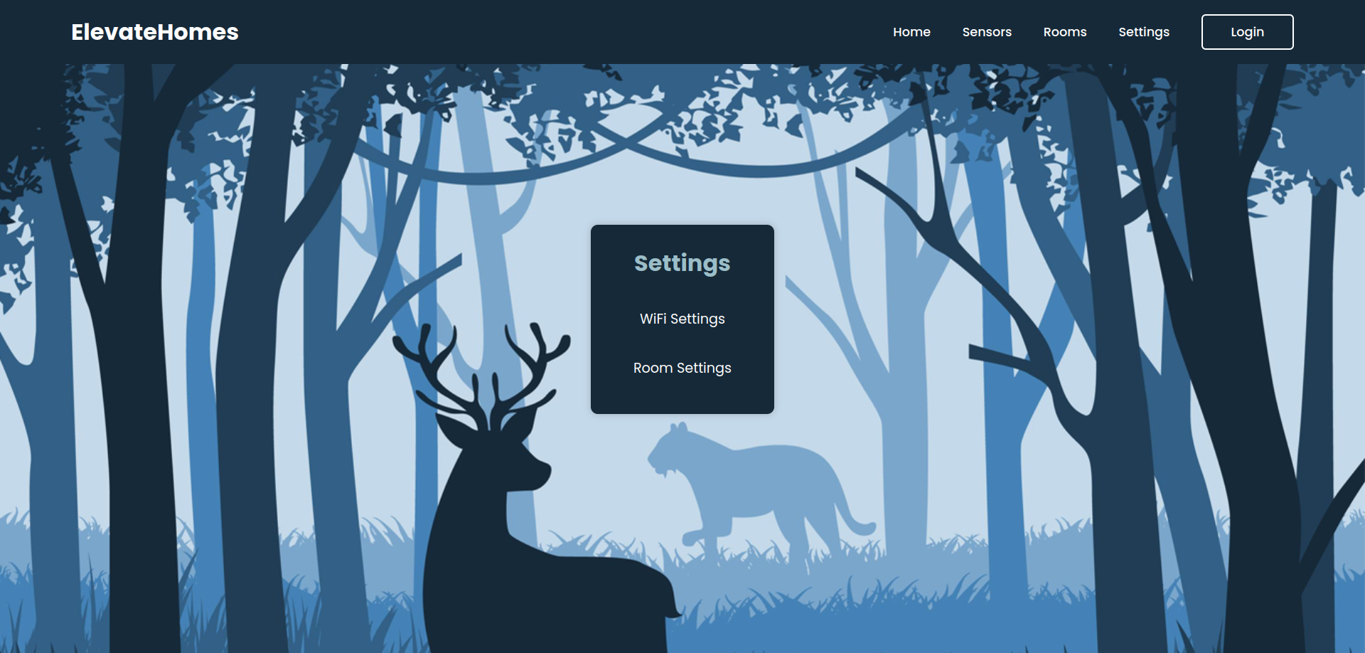 SETTINGS PAGE