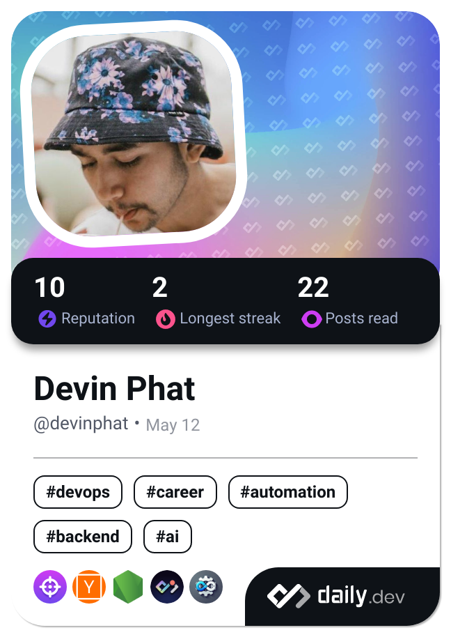 Devin Phat's Dev Card