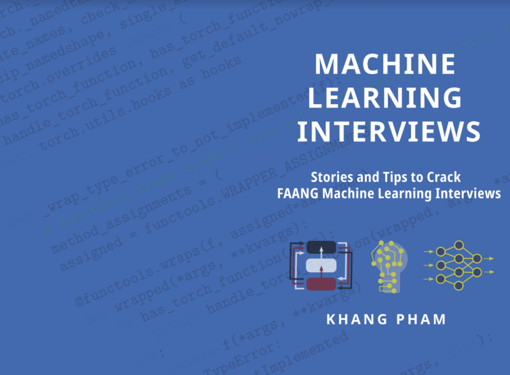 Machine Learning Interviews book on Amazon